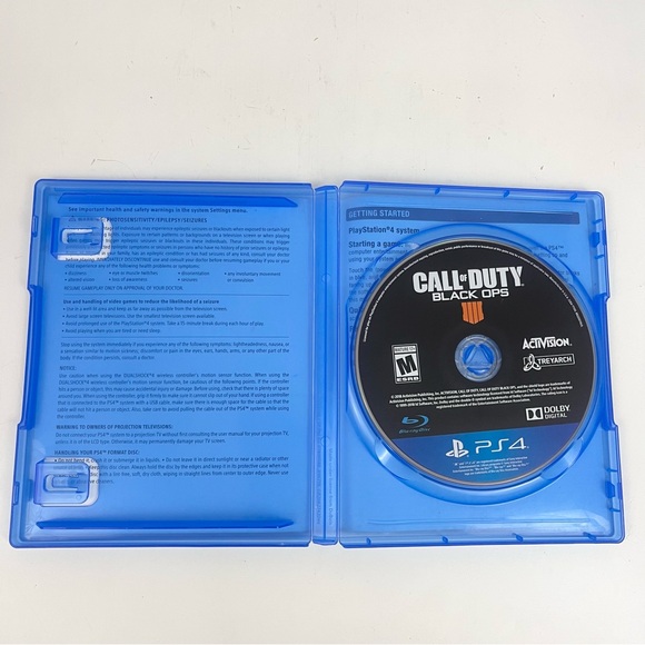 Call of Duty Black Ops 4 PS4 Preowned Sony PlayStation Video Game (No Manual) - Picture 7 of 9